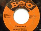 NORTHERN 45-BROTHERS OF SOUL-COME ON BACK /THE LOVE I F