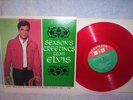 ELVIS PRESLEY     SEASON'S GREETINGS FROM ELVIS RED VINYL DEC. 3, 1967    EPC-1
