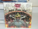 RARE/ORIGINAL 1986 Satan's Host- Metal From Hell LP (Red Vinyl)  #3