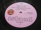 TRAFFIC ILPS9081T UK 1ST PRESS ISLAND PINK BLACK/ORANGE LOGO, STAPLED GFOLD BOOK
