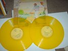 VINTAGE  ELTON  JOHN  YELLOW VINYL DJ COPY DOUBLE  LP-