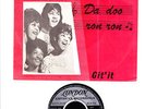 THE CRYSTALS Da Doo Ron Ron/Git' It LONDON HL9732 DANISH Picture Sleeve RARE