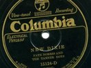Columbia 15124D Fate Norris & The Tanner Boys  NEW DIXIE in E 1926 Atlanta, GA