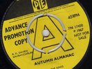 THE KINKS 45 AUTUMN ALMANAC/MR PLEASANT RARE PROMO on PYE RECORDS