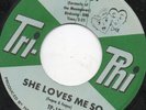 Harvey - She Love Me So - Original Press Tri - Phi 7 Inch