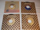 Rare KISS Casablanca 45 Records 4-Pack  Love Gun, Rocket Ride, Hooligan.