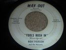 RARE DOO WOP 45/ BEN IVERSON 
