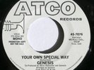 GENESIS Your Own Special Way on Atco NM promo