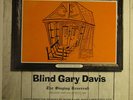 REV. BLIND GARY DAVIS - SINGING REVEREND - 1963 STINSON - RED VINYL - RARE ITEM