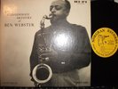BEN WEBSTER THE CONSUMMATE ARTISTRY OF... NORGRAN MGN-1001 YELLOW OG