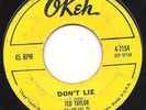 MOD/ R&B Ted Taylor - Don't Lie  LISTEN