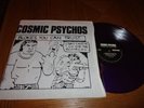 COSMIC PSYCHOS Blokes You Can Trust LP SIGNED w/ Cloth Cover Purple Vinyl