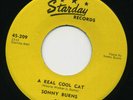 SONNY BURNS A Real Cool Cat / Frown On The Moon  ROCKABILLY  45 RPM  RECORD