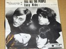 DOORS Easy Rider Swedish 45 rpm Psych 1969 w PS Metronome tell all the people