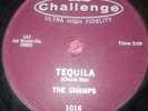 DOO-WOP THE CHAMPS TEQUILA TRAIN TO NOWHERE ON CHALLENGE (78RPM)
