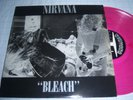 NIRVANA BLEACH**COLORED VINYL**PINK LP DOMESTIC FIRST ISSUE SUB POP FOO FIGHTERS