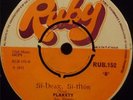 PLANXTY  - THREE DRUNKEN MAIDENS - RUBY  - 45  - EX+