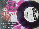 SID VICIOUS my way chatterbox RARE 500 only purple vinyl SEX PISTOLS PIL CLASH