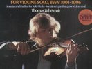 2lp telefunken digital 6.35621 bach sonatas & partitas zehetmair ex/nm