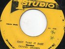 Dennis Brown - Easy Take It Easy - Original Press Studio One 7 Inch Single