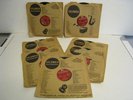 7 NOS Vintage Columbia Gene Autry Rudolph The Red Nosed Reindeer 78 RPM Records