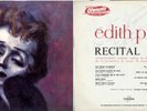 Edith PIAF Récital 1961 French LP COLUMBIA FSX 133 SIGNED DEDICATED