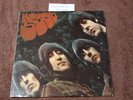 EX+ BEATLES Rubber Soul STEREO 1st UK Press LP Yellow Black ParloPhone PCS 3075