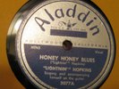 Lightnin Hopkins 78 RPM Aladdin Lbl. # 3077 MINT 