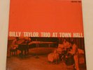 BILLY TAYLOR at town hall LP DG RVG PRESTIGE MONO original