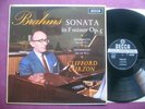 SXL 6041 wbg ED1, BRAHMS sonata CLIFFORD CURZON, NM