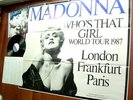 MADONNA true blue LP + SUPER RARE HUGE POSTER 