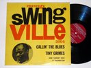 TINY GRIMES: CALLIN' THE BLUES prestige swingville LP / NM / MONO RVG