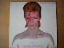 DAVID BOWIE ALADDIN SANE  GERMAN WHITE LABEL  GLAM ROCK