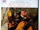 HMV ASDF 849 REGIS PASQUIER - O. GHIGLIA LP PAGANINI VIOLIN GUITAR SONATAS EX