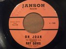 THE COACHMEN FIVE FEAT RAY DAVIS OH JOAN 45 THIS I KNOW JANSON J-100 NM