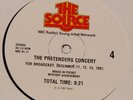 The Pretenders - Source Concert 1981 2LP Live Radio Show