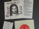 POISON IDEA pick your king 7'' ep original hardcore 1983 clear wax clean