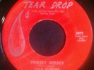 Dale McBride Prissy Missey on Tear Drop SUPER RARE Rockabilly 45