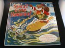 SANTA'S GONE HAWAIIAN 49th State Hawaii Record LP-3421 - Red Wax Christmas Xmas