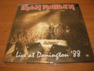 IRON MAIDEN   live at donington 88  7'   clear vinyl