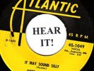 R&B 45 Ivory Joe Hunter (Atlantic 1049) It May Sound Silly/ I Got to Learn VG++