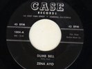 TEEN CHICK ROCKER + POPCORN--ZENA AYO--HEAR BOTH-on CASE + DOOWOP