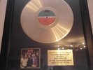 AC/DC -  goldene Schallplatte Gold Record Vinyl LP