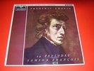 SAMSON  FRANCOIS  &  CHOPIN  24 PRELUDES  SAX 2521  NM+