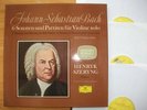 NM Szeryng Bach 6 Sonatas Partitas For Solo VIOLIN DGG 3LP BOX  BWV 1001 - 1006