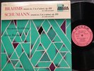 LP SZYMON GOLDBERG Artur Balsam BRAHMS-SCHUMANN RARE 50s Decca Pink Label PROMO