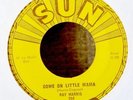 KILLER Rockabilly 45-Ray Harris-Come On Little Mama-Sun 254-Strong VG