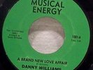 45 Soul DANNY WILLIAMS Brand New Love Affair 1977 S.F. Bay Area