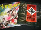 MANOWAR 2 VINYL LPS HAIL TO ENGLAND / SIGN OF THE HAMMER