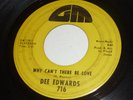 Dee Edwards NORTHERN SOUL 45 Why Can't There Be Love GM Hurt A Little Everyday